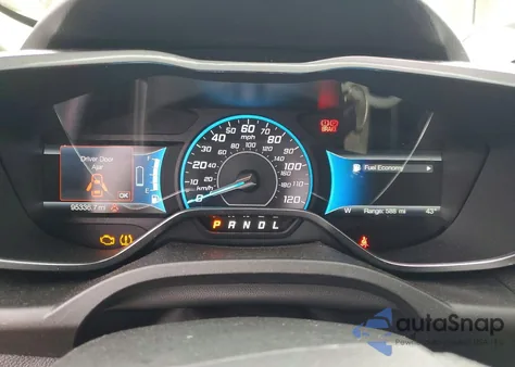 2017 Ford C-Max Se из США, поврежденный, VIN 1FADP5EU0HL107376